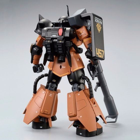 Bandai Mg 1/100 Ms-06r-2 Zaku Ii Gabby Hazards benutzerdefinierter Plastikmodellbausatz