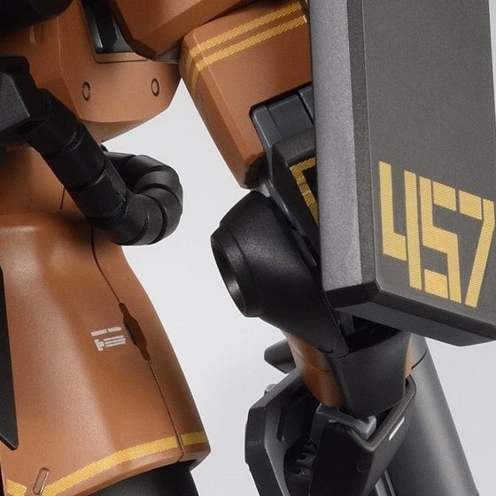 Bandai Mg 1/100 Ms-06r-2 Zaku Ii Gabby Hazards benutzerdefinierter Plastikmodellbausatz