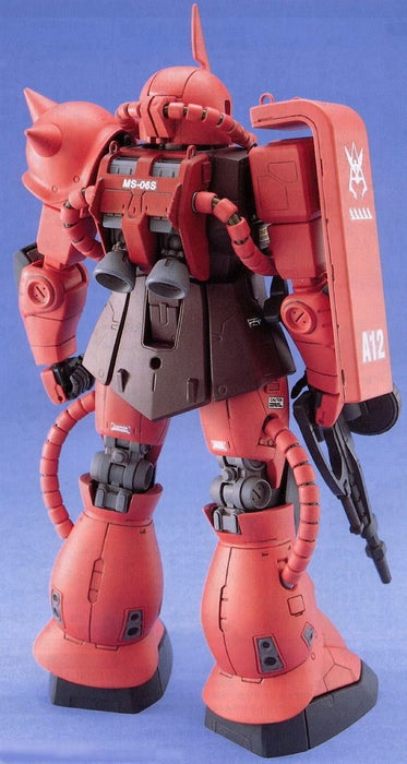 Bandai Mg 1/100 Ms-06s Zaku Ii Char's Custom Plastic Model Kit Gundam