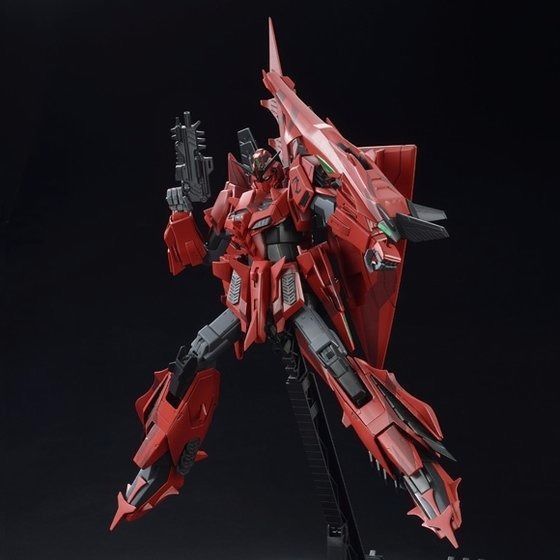 Bandai Mg 1/100 Msz-006p2/3c Zeta Gundam Iii P2 Type Red Zeta Model Kit