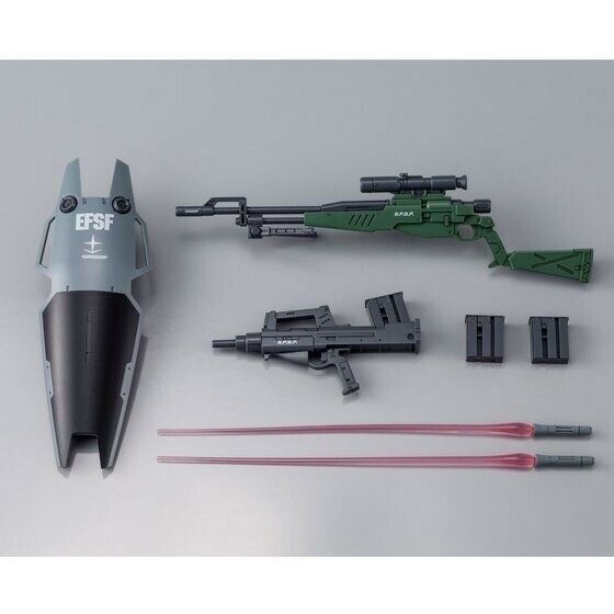 Bandai Mg 1/100 Rgm-79sp Gm Sniper Ii Lydo Wolf Kit de modèle en plastique personnalisé