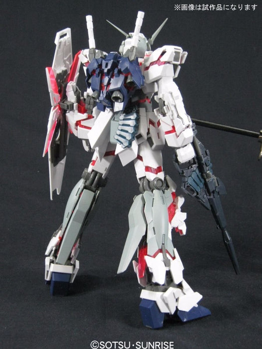 Bandai Mg 1/100 Rx-0 Unicorn Gundam Hd Color + Ms Cage Model Kit Gundam Uc