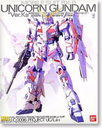 Bandai Mg 1/100 Rx-0 Unicorn Gundam Ver Ka Plastic Model Kit