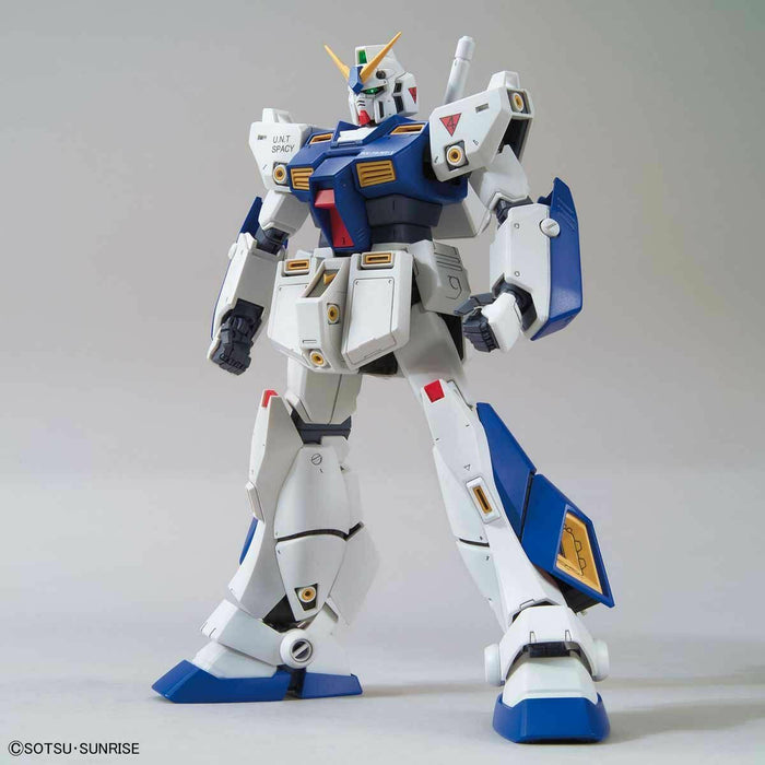 Bandai Mg 1/100 Rx-78nt-1 Gundam Nt-1 Ver.2.0 Kit de modèle en plastique Gundam 0080