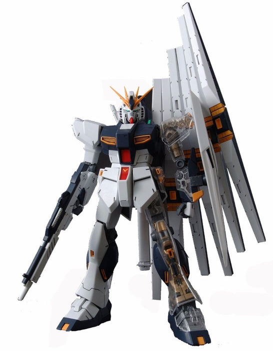 Bandai Mg 1/100 Rx-93 Nu Gundam With Extend Clear Parts Plastic Model Kit - Japan Figure