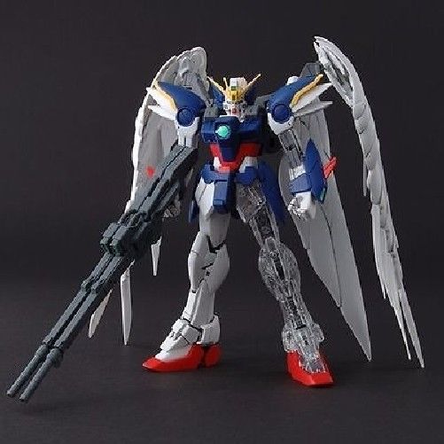 Bandai Mg 1/100 Wing Gundam Zero Custom Ew avec kit de modèle de pièces transparentes étendues