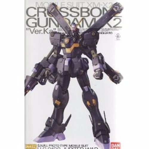 Bandai Mg 1/100 Xm-x2 Crossbone Gundam X2 Ver Ka Plastic Model Kit Gundam - Japan Figure