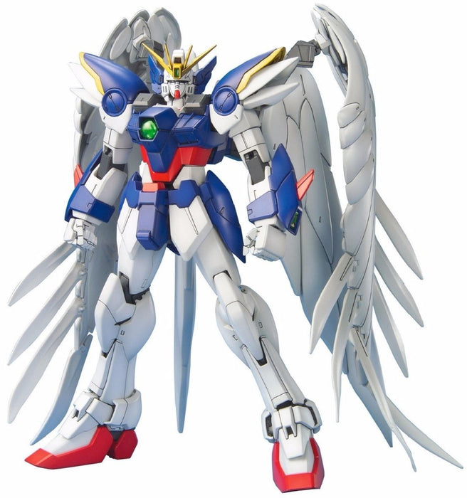 Bandai Mg 1/100 Xxxg-00w0 Wing Gundam Zero Custom Ew Plastikmodellbausatz Gundam W