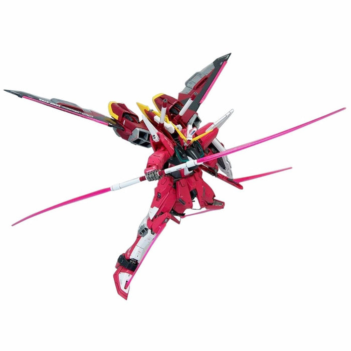 Bandai Mg 1/100 Zgmf-x19a Infinite Justice Gundam Plastikmodellbausatz Gundam Seed