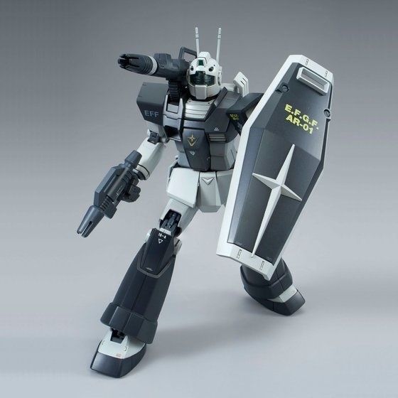 Bandai Mg 1/100 Rgc-80 Gm Cannon White Dingo Team Custom Model Kit Gundam