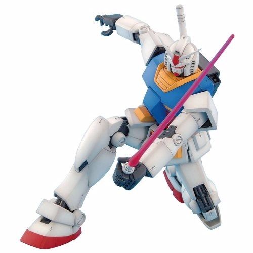Bandai Mg 1/100 Rx-78-2 Gundam Ver 2.0 avec kit de modèle de pièces transparentes étendues Japon
