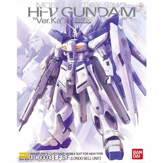 Bandai Mg 1/100 Rx-93-v2 Hi Nu Gundam Ver Ka Model Kit Char's Counter Attack