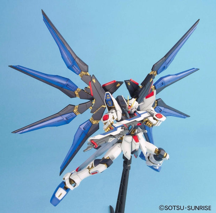 Bandai Mg 1/100 Zgmf-x20a Strike Freedom Gundam Plastikmodellbausatz Gundam Seed