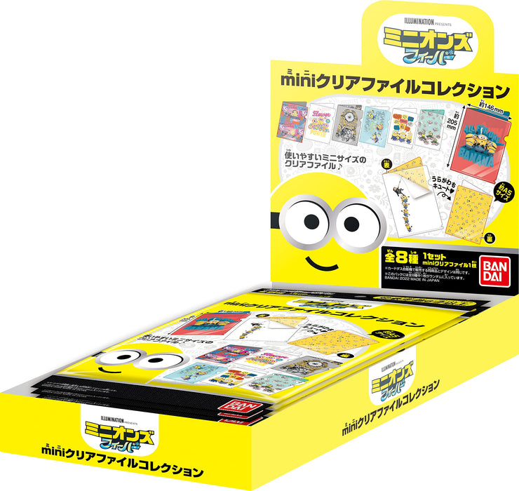 Bandai Minions Fever Mini Collection de fichiers transparents (Pack) (Boîte)