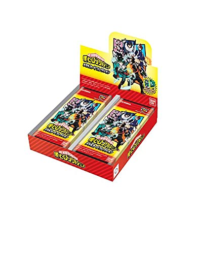 Bandai My Hero Academia Boîte de collection de cartes en métal Boîte à cartes japonaise My Hero Academia