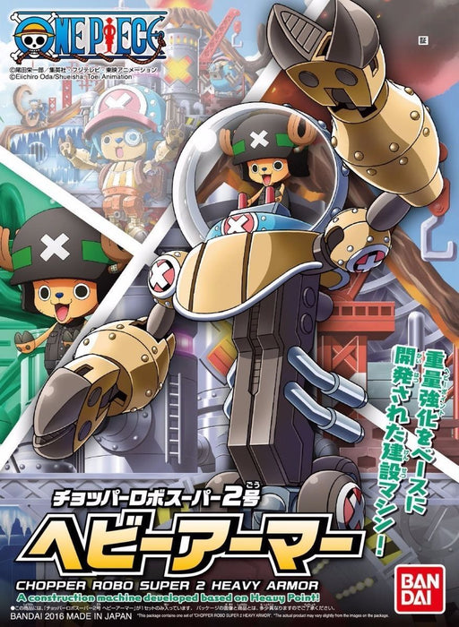 Bandai One Piece Chopper Robo Super 2 Kit de modèle d'armure lourde F/s