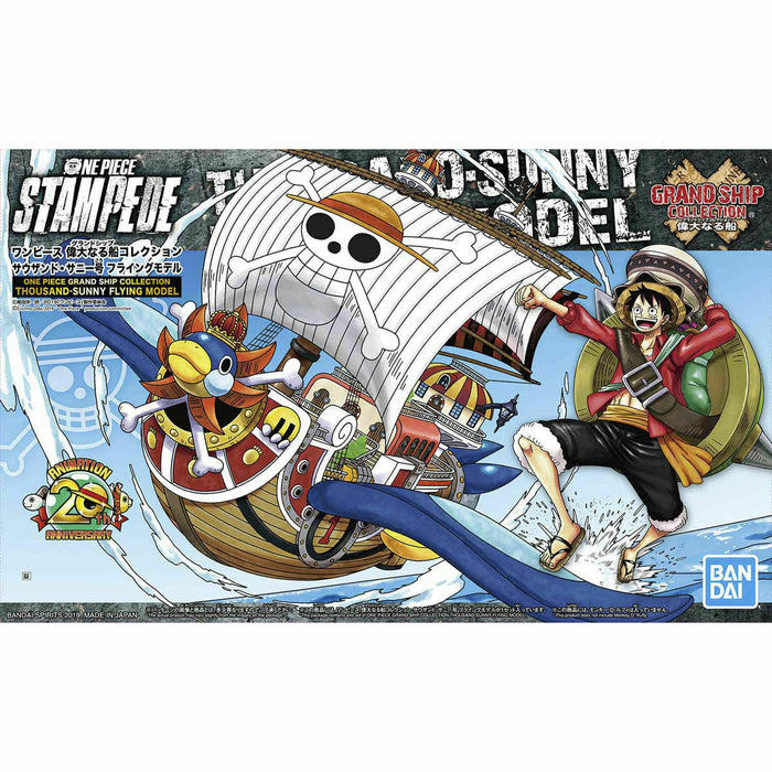 Bandai One Piece Grand Ship Line Collection Thousand Sunny Flying Model Kit - Japan Figure