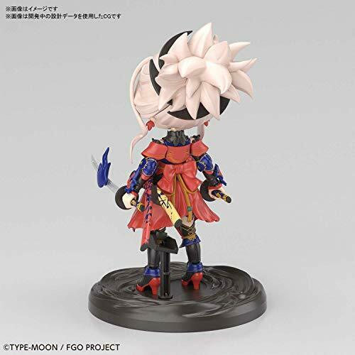 Bandai Petitrits Saber/miyamoto Musashi Plastic Model Kit- Japan Figure Store - #1 Bring To You The Best Japanese Goods