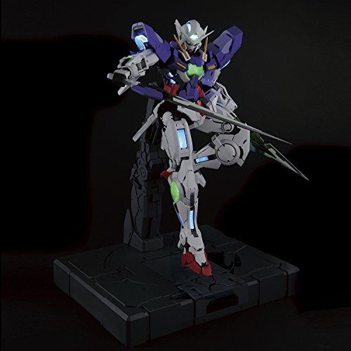 Bandai Pg 1/60 Gn-001 Gundam Exia Kit de modèle d'éclairage Gundam 00