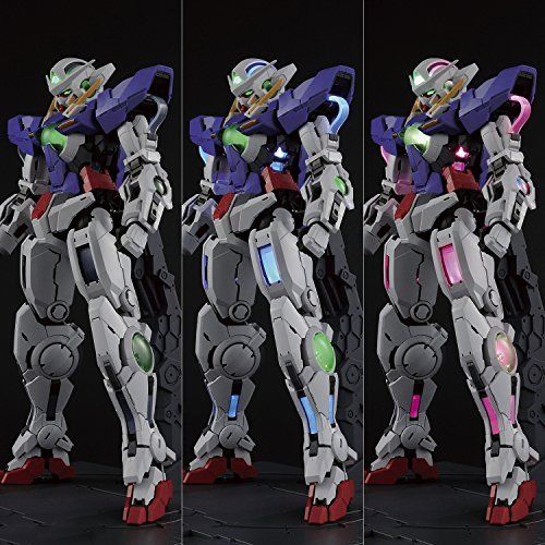 Bandai Pg 1/60 Gn-001 Gundam Exia Kit de modèle d'éclairage Gundam 00