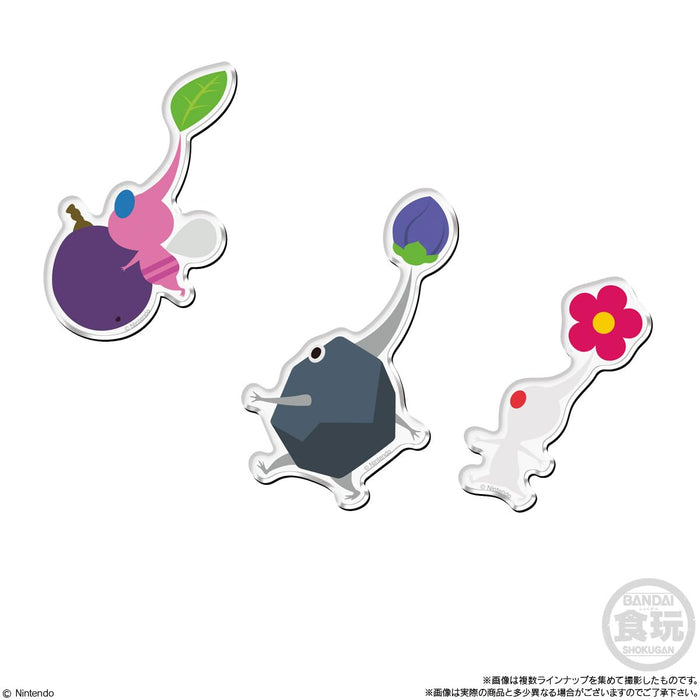 Bandai Pikmin Magnets 14pc Candy Toy Gum