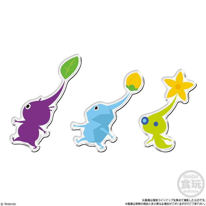 Bandai Pikmin Magnets 14pc Candy Toy Gum