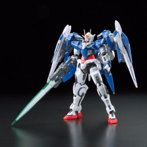 Bandai Rg 1/144 Gn-0000 + Gnr-010 00 Raiser Model Kit Gundam 00