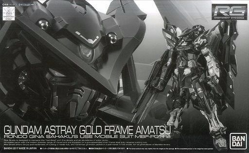 Bandai Rg 1/144 Gudam Astray Gold Frame Amatsu Model Kit Seed - Japan Figure