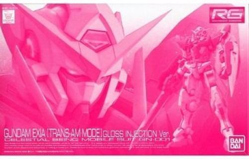 Bandai Rg 1/144 Gundam Exia Trans-am Gloss Injection Ver Model Kit Japan - Japan Figure