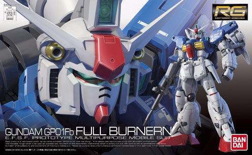 Bandai Rg 1/144 Gundam Gp01fb Full Burnern Model Kit Gundam 0083 - Japan Figure