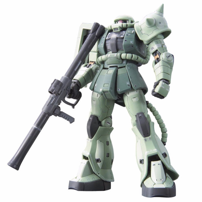 Bandai Rg 1/144 Ms-06f Zaku Ii Plastic Model Kit Gundam