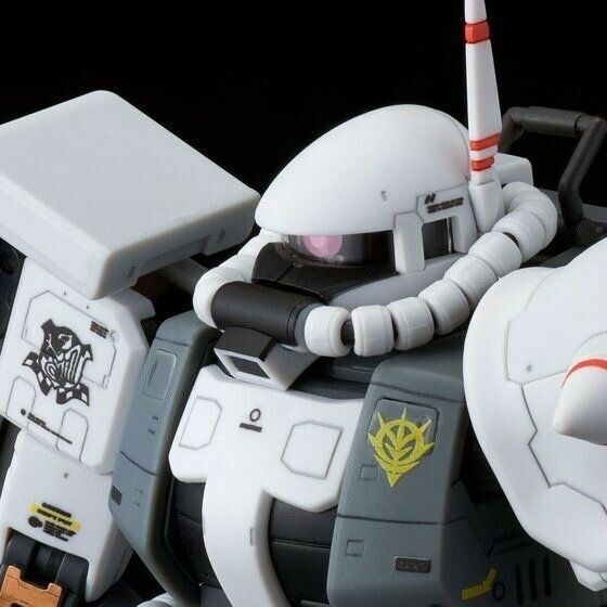 Bandai Rg 1/144 Ms-06r-1a Eric Manthfields Zaku II Model Kit Gundam Msv