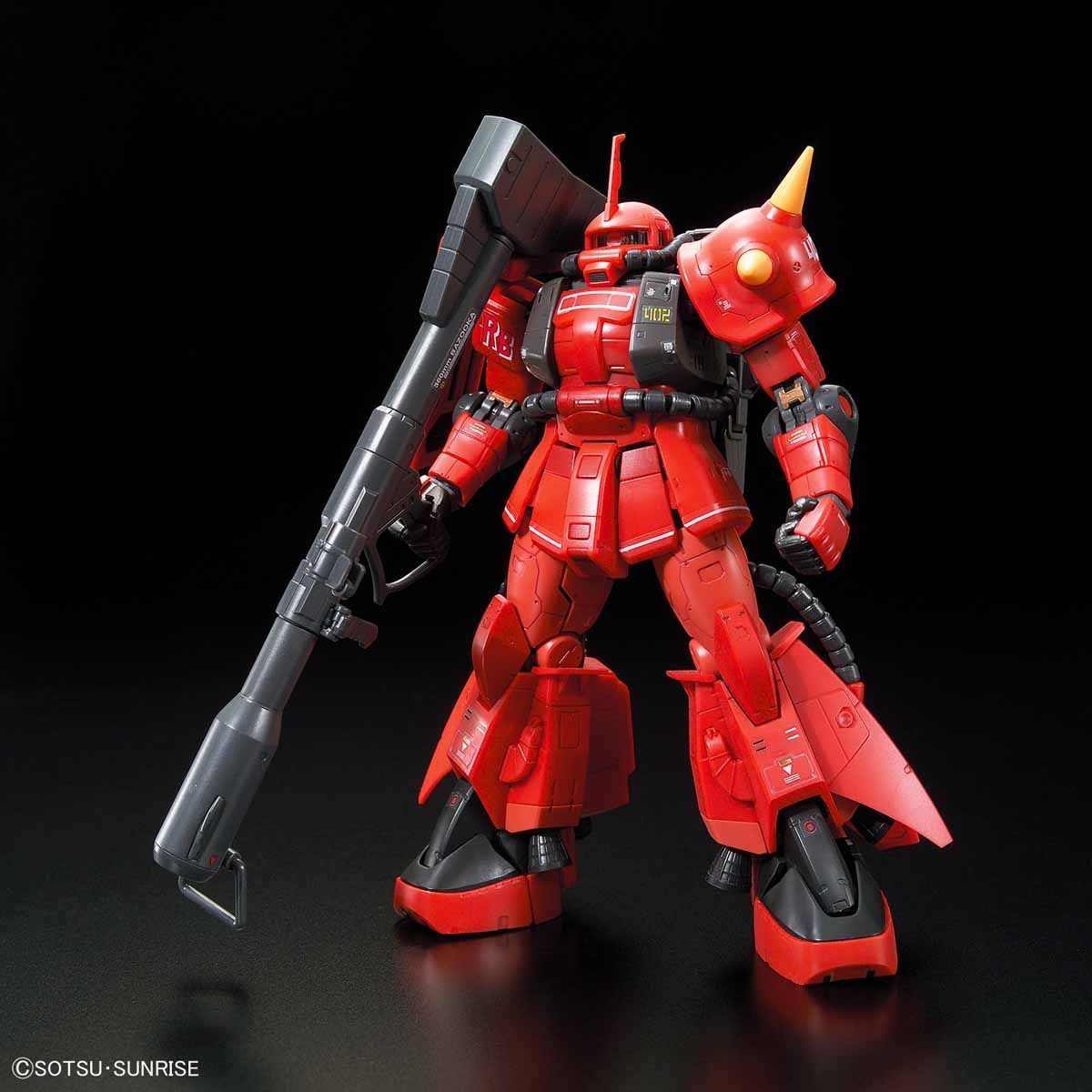 Bandai Rg 1/144 Ms-06r-2 Johnny Ridden's Zaku Ii Model Kit Gundam- Japan Figure Store - #1 Bring To You The Best Japanese Goods