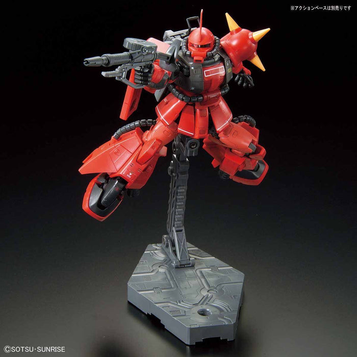 Bandai Rg 1/144 Ms-06r-2 Johnny Ridden's Zaku Ii Model Kit Gundam