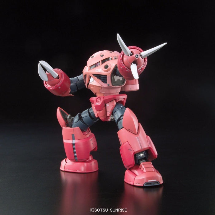 Bandai Rg 1/144 Msm-07s Kit de modèle personnalisé de Z'gok Char Gundam