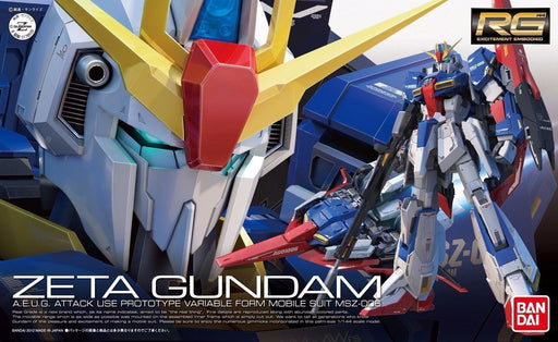 Bandai Rg 1/144 Msz-006 Zeta Gundam Model Kit Z Gundam - Japan Figure