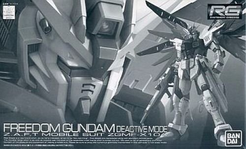 Bandai Rg 1/144 Zgmf-x20a Strike Freedom Gundam Deactive Mode Model Kit - Japan Figure