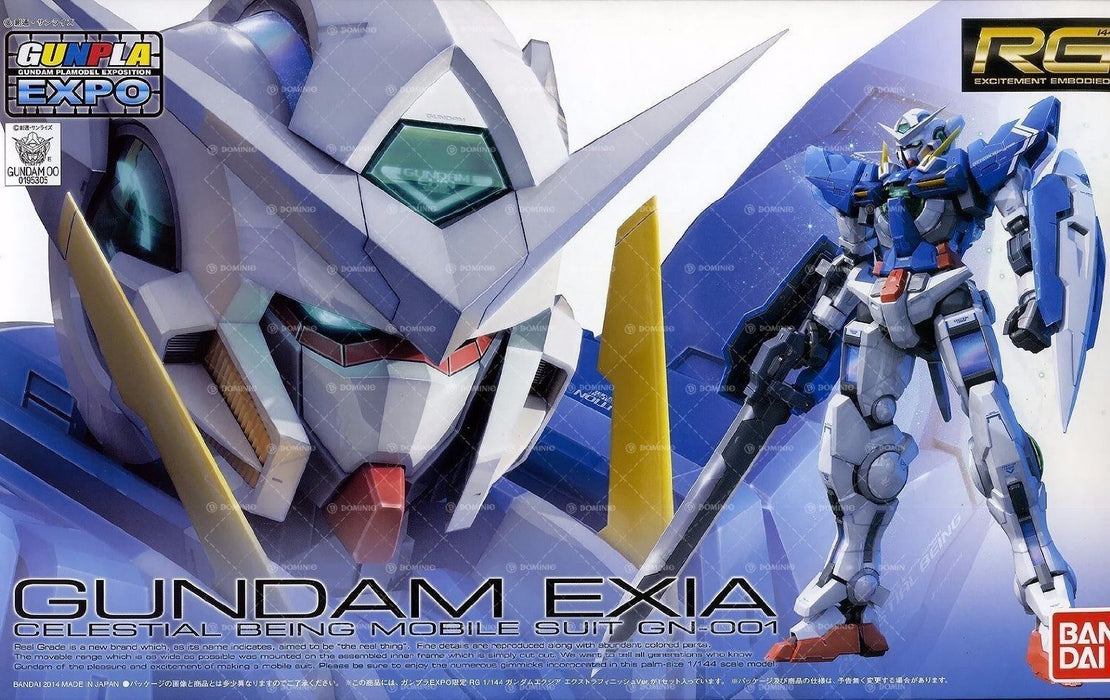 Bandai Rg 1/144 Gn-001 Gundam Exia Extra Finition Ver Modèle Kit Gundam 00