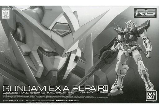 Bandai Rg 1/144 Gn-001reii Gundam Exia Repair II Modellbausatz Gundam 00 F/s