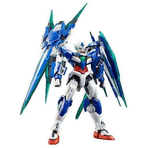 Bandai Rg 1/144 Gnt-0000/fs 00 Qant Full Sabre Model Kit Gundam 00 F/s
