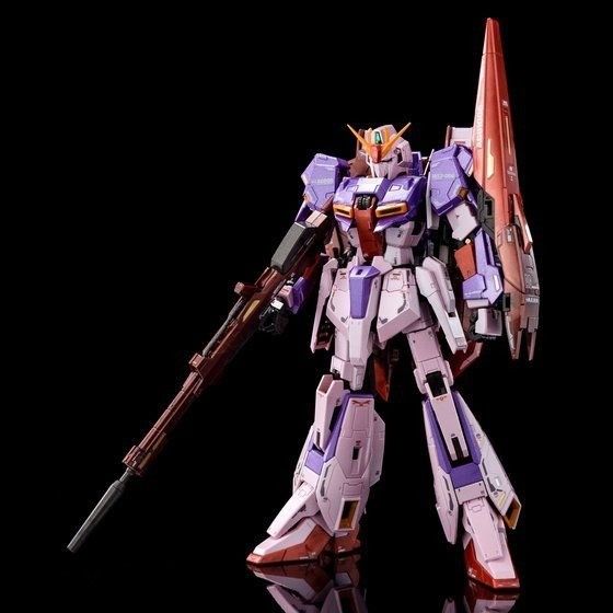 Bandai Rg 1/144 Msz-006 Zeta Gundam Biocapteur Image Couleur Plastique Modèle Kit