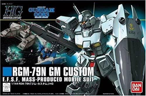 Bandai RGM-79n Gm Custom Hguc 1/144 Gunpla Modellbausatz