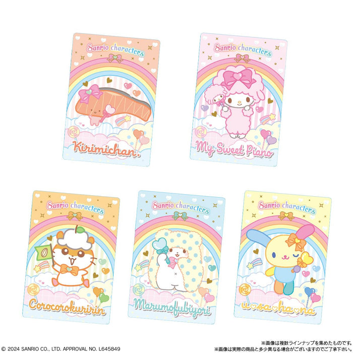 Bandai Sanrio Characters Wafers 6 20pcs Box Candy Toy