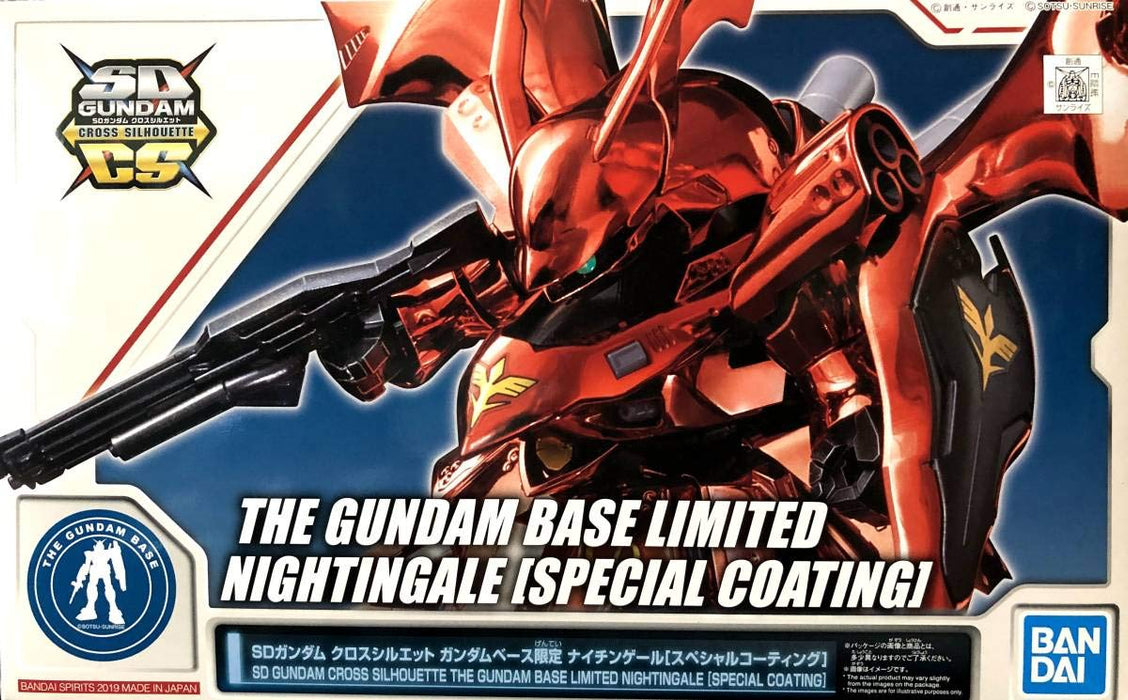 Bandai Sd Gundam Cross Silhouette Gundam Base Ltd Nightingale [Special Coating] Char'S Counterattack Japan