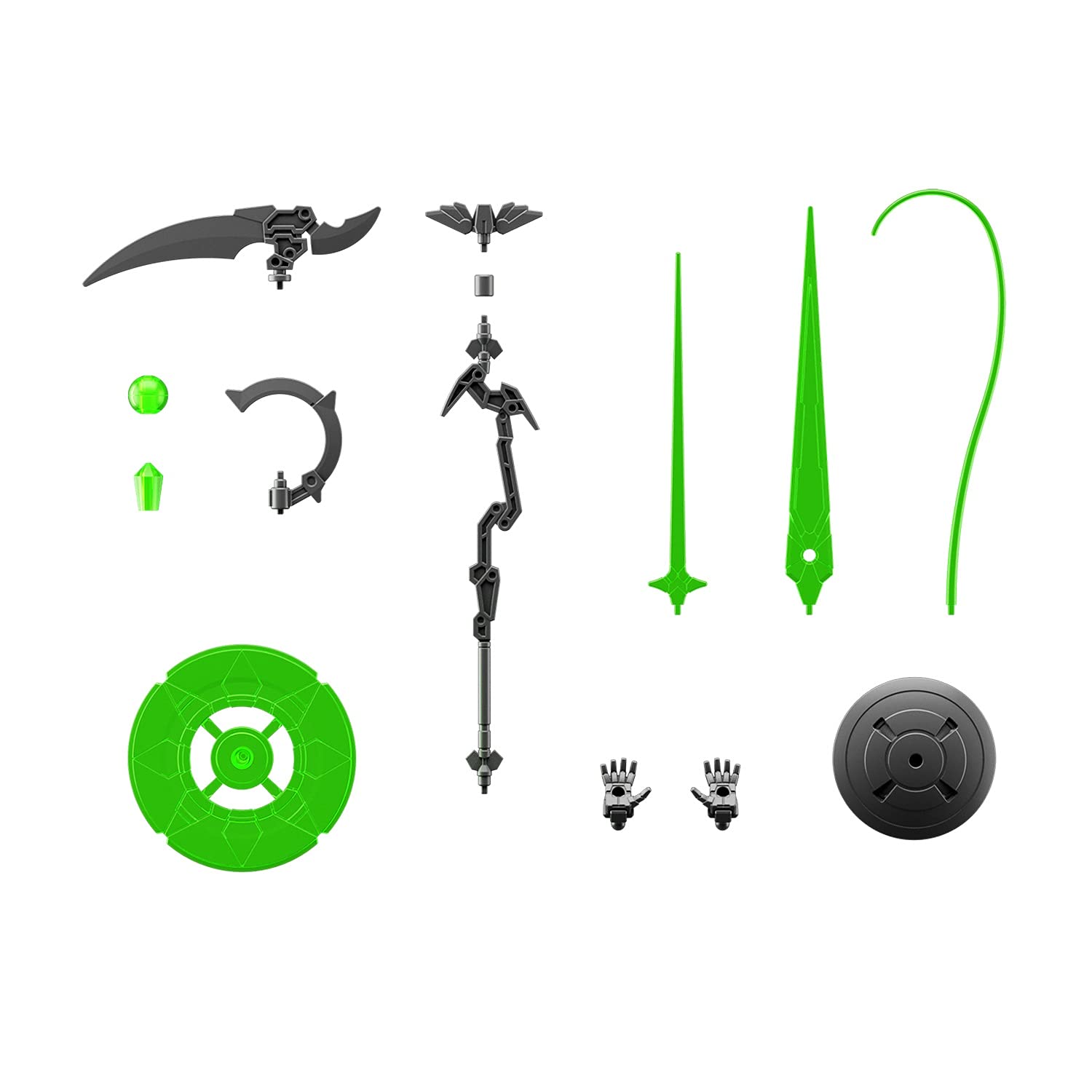 Bandai Spirits 30Mm Customized Magic Weapons Color-Coded 1/144 Scale Plastic Model- Japan Figure Store - #1 Bring To You The Best Japanese Goods