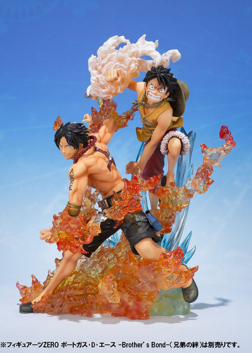 Bandai Spirits One Piece Figuarts Zero Portgas D. Ace Brother's Bond 155mm Painted Figure