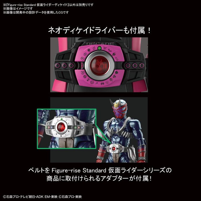 Bandai Spirits Kamen Rider Decade Figure-Rise Standard-Kunststoffmodell 2530646