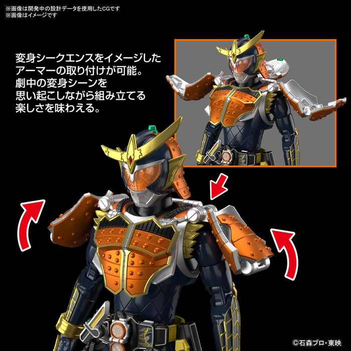 Bandai Spirits Figure-Rise Standard Gaim Modell mit orangefarbenen Armen