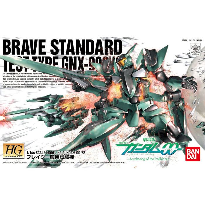 BANDAI Hg Oo 72 Gundam Brave Standard Test Type Gnx-903Vs Bausatz im Maßstab 1:144