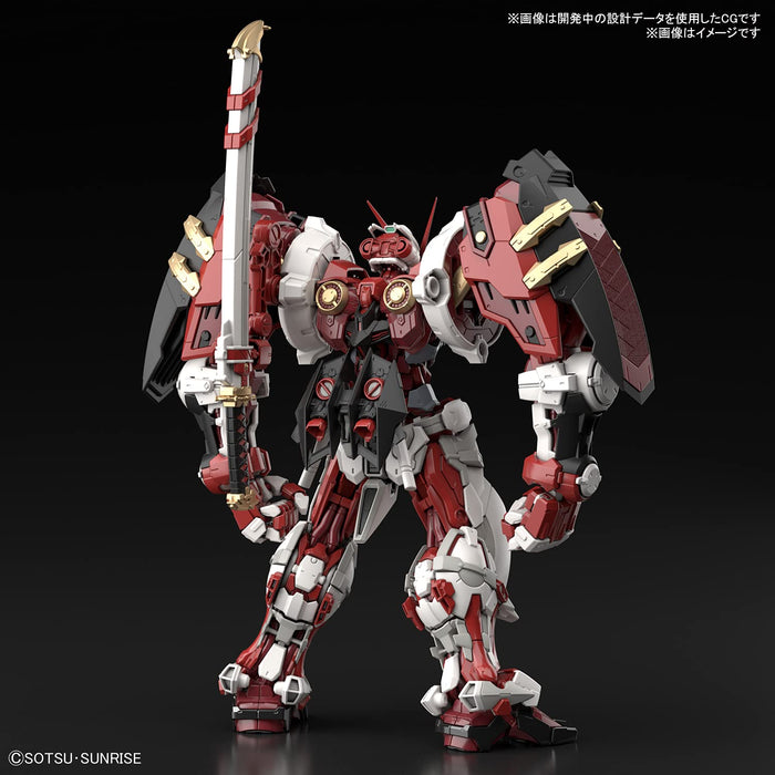 BANDAI Hi-Resolution Model 1/100 Gundam Astray Red Frame Powered Red Plastic Model